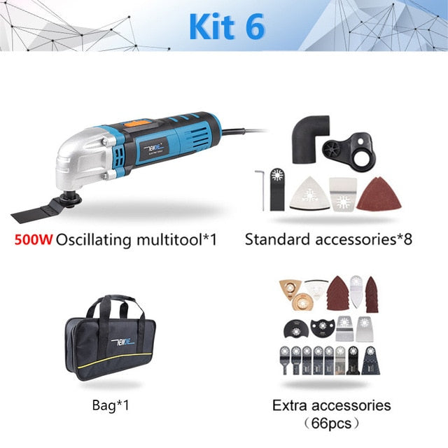 Multifunction Power Tool Electric Trimmer ,renovator saw 300W/500W Multimaster Oscillating Tool with handle,DIY home improvement