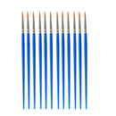 12pcs Nylon Hair Detail Paint Brush Children DIY Art Supplies Tool Watercolor Artist Painting Brush Art Stationery