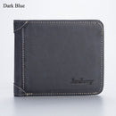 Men's Wallet Leather Billfold Slim Hipster Cowhide Credit Card/ID Holders Inserts Coin Purses Luxury Business Foldable Wallet