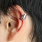 1Pcs 2021 Fashion Silver Color Ear Cuffs Frog Clip Earrings for Women Climbers No Piercing Fake Cartilage Earrings Cute Jewelry