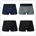4 pcs/lot Large Loose men underwear Male Panties Cotton UnderPants Men Boxers   Big Yards Men's Panties Plus Size 4XL 5XL 6XL