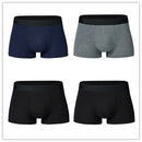 4 pcs/lot Large Loose men underwear Male Panties Cotton UnderPants Men Boxers   Big Yards Men's Panties Plus Size 4XL 5XL 6XL