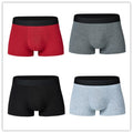 4 pcs/lot Large Loose men underwear Male Panties Cotton UnderPants Men Boxers   Big Yards Men's Panties Plus Size 4XL 5XL 6XL