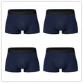 4 pcs/lot Large Loose men underwear Male Panties Cotton UnderPants Men Boxers   Big Yards Men's Panties Plus Size 4XL 5XL 6XL
