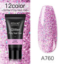 ROSALIND Poly Nail Gel For Nails Extension Finger nail art Manicure Acryl gel Varnish hybrid 30ML Poly Nail Gel Polish Extension