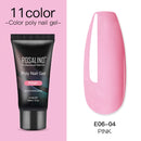 ROSALIND Poly Nail Gel For Nails Extension Finger nail art Manicure Acryl gel Varnish hybrid 30ML Poly Nail Gel Polish Extension