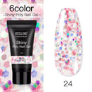 ROSALIND Poly Nail Gel For Nails Extension Finger nail art Manicure Acryl gel Varnish hybrid 30ML Poly Nail Gel Polish Extension