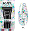 ROSALIND Poly Nail Gel For Nails Extension Finger nail art Manicure Acryl gel Varnish hybrid 30ML Poly Nail Gel Polish Extension