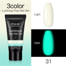 ROSALIND Poly Nail Gel For Nails Extension Finger nail art Manicure Acryl gel Varnish hybrid 30ML Poly Nail Gel Polish Extension