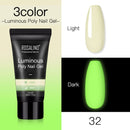 ROSALIND Poly Nail Gel For Nails Extension Finger nail art Manicure Acryl gel Varnish hybrid 30ML Poly Nail Gel Polish Extension