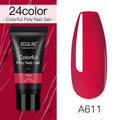 ROSALIND Poly Nail Gel For Nails Extension Finger nail art Manicure Acryl gel Varnish hybrid 30ML Poly Nail Gel Polish Extension
