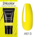 ROSALIND Poly Nail Gel For Nails Extension Finger nail art Manicure Acryl gel Varnish hybrid 30ML Poly Nail Gel Polish Extension