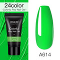 ROSALIND Poly Nail Gel For Nails Extension Finger nail art Manicure Acryl gel Varnish hybrid 30ML Poly Nail Gel Polish Extension
