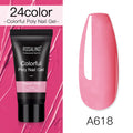 ROSALIND Poly Nail Gel For Nails Extension Finger nail art Manicure Acryl gel Varnish hybrid 30ML Poly Nail Gel Polish Extension