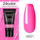 ROSALIND Poly Nail Gel For Nails Extension Finger nail art Manicure Acryl gel Varnish hybrid 30ML Poly Nail Gel Polish Extension