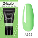 ROSALIND Poly Nail Gel For Nails Extension Finger nail art Manicure Acryl gel Varnish hybrid 30ML Poly Nail Gel Polish Extension