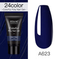 ROSALIND Poly Nail Gel For Nails Extension Finger nail art Manicure Acryl gel Varnish hybrid 30ML Poly Nail Gel Polish Extension