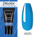 ROSALIND Poly Nail Gel For Nails Extension Finger nail art Manicure Acryl gel Varnish hybrid 30ML Poly Nail Gel Polish Extension