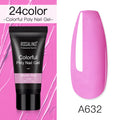 ROSALIND Poly Nail Gel For Nails Extension Finger nail art Manicure Acryl gel Varnish hybrid 30ML Poly Nail Gel Polish Extension