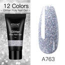 ROSALIND Poly Nail Gel For Nails Extension Finger nail art Manicure Acryl gel Varnish hybrid 30ML Poly Nail Gel Polish Extension
