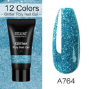ROSALIND Poly Nail Gel For Nails Extension Finger nail art Manicure Acryl gel Varnish hybrid 30ML Poly Nail Gel Polish Extension