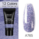 ROSALIND Poly Nail Gel For Nails Extension Finger nail art Manicure Acryl gel Varnish hybrid 30ML Poly Nail Gel Polish Extension