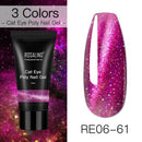 ROSALIND Poly Nail Gel For Nails Extension Finger nail art Manicure Acryl gel Varnish hybrid 30ML Poly Nail Gel Polish Extension