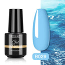 ROSALIND Gel Polish 7ML Gel Varnishes All For Manicure Nails Art Soak Off Base Top Coat Semi Permanent Glitter Gel Nail Polish