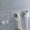 10PCS 5PCS Adhesive Hooks Rack Wall Hanger Space Saver Flower Heavy Load Transparent Strong Self Strong Kitchen Bathroom Towel