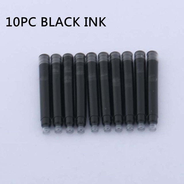 2020 Frosted Black 870 Green Dark Grey Fountain Pen EF/F Nib Big Clip Plastic Ink Pens Stationery School Office Supplies