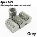 4Pcs Bike Wheel Tire Covered Car Motorcycle Truck Universal Tube Tyre Bicycle AV SV American AIR Valve Cap Dustproof 10 Colors