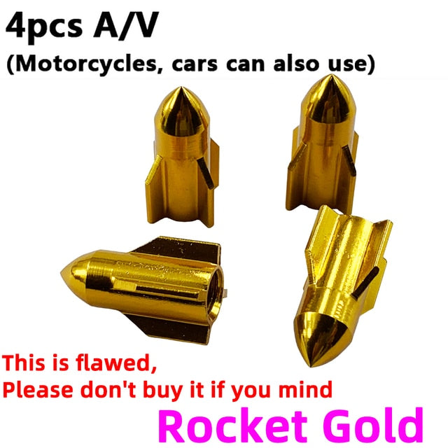 4Pcs Bike Wheel Tire Covered Car Motorcycle Truck Universal Tube Tyre Bicycle AV SV American AIR Valve Cap Dustproof 10 Colors