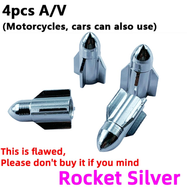 4Pcs Bike Wheel Tire Covered Car Motorcycle Truck Universal Tube Tyre Bicycle AV SV American AIR Valve Cap Dustproof 10 Colors