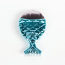7 Types Fish Tail Shape Nail Brush Fishtail Bottom Cosmetic Brushes Soft Cleaning Dust Powder For Nails Care Manicure Tool