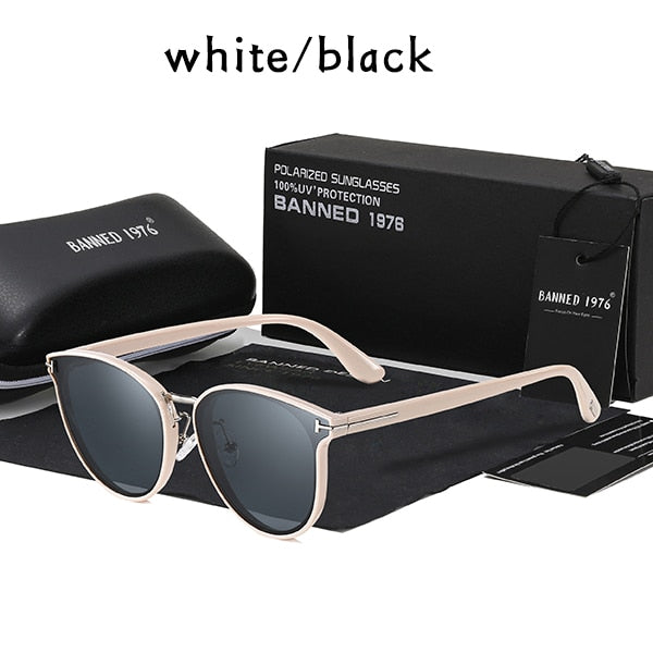2021 Aviation Polarized Lady Sunglasses Cat Eye Fashion Women Sun Glasses luxury Woman Female Brand New oculos de sol
