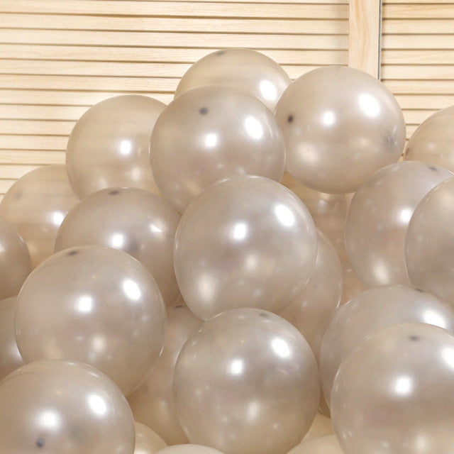 10/20/30/50Pcs 10inch 1.5g Pearl Latex Balloons Happy Birthday Party Wedding Christmas Decorations Balloon Kids Air Balls Globos
