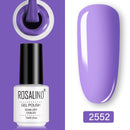 ROSALIND Gel Polish UV Vernis Semi Permanent Primer Top Coat 7ML Varnish primer Gel Nail Art Manicure Gel Nail Polish