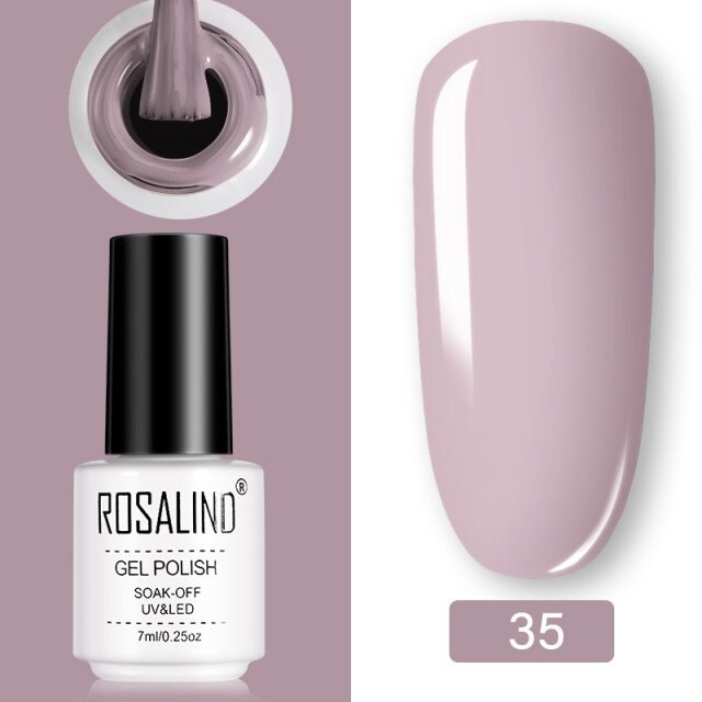 ROSALIND Gel Polish UV Vernis Semi Permanent Primer Top Coat 7ML Varnish primer Gel Nail Art Manicure Gel Nail Polish