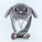 Rabbit Hat Moving Ears Cute Cartoon Toy Hat Kawaii Funny Hat Birthday Gift Bunny Plush Cap Winter Hat For Kids Adult Girlfriend