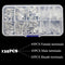 270/135/120pcs 2.8/4.8/6.3mm Crimp Terminals Insulated Seal Electrical Wire Connectors Crimp Terminal Connector Assortment Kit