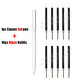 Original Xiaomi Mijia Gel Pen MI Pen 9.5mm Signing Pen PREMEC Smooth Switzerland Refill MiKuni Japan Ink (Black/Blue) Best Gift