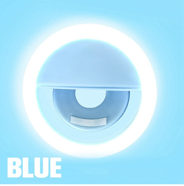 Led Selfie Lamp Ring Novelty Makeup Lightings Led lights Decoration Mobile Phones Photo Night Light Mirror Neon Sign Selfie Ring