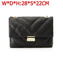 Big Chain Tote Women Shoulder Bag Fashion Large Capacity Messenger Bags for Women 2020 Solid Color Crossbody Bag Women's Bags