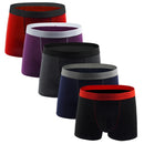 5pcs Boxershorts Men European Plus Size Men Boxers Mens Underwear Boxers Cotton Men Boxer Shorts Men Underpants trunks