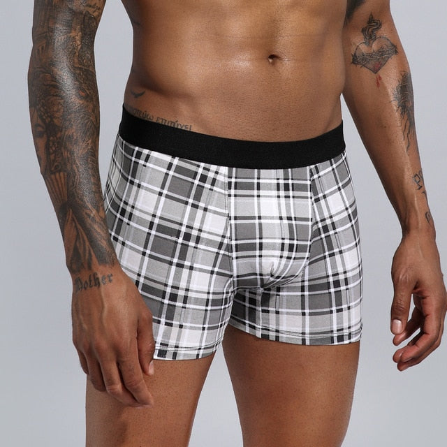 5pcs Boxershorts Men European Plus Size Men Boxers Mens Underwear Boxers Cotton Men Boxer Shorts Men Underpants trunks