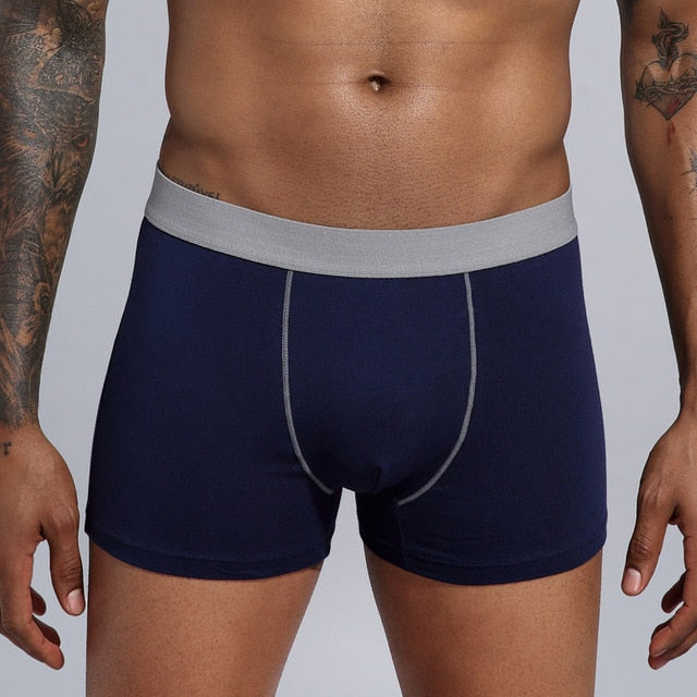 5pcs Boxershorts Men European Plus Size Men Boxers Mens Underwear Boxers Cotton Men Boxer Shorts Men Underpants trunks