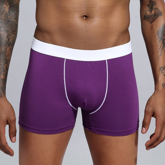 5pcs Boxershorts Men European Plus Size Men Boxers Mens Underwear Boxers Cotton Men Boxer Shorts Men Underpants trunks