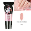 Mobray 15ml Poly Nail Gel Kit Quick Building Set Poly UV Gel Nail Gel Nail Polish For Nail Extensions Acrylic Gel Polish Nails