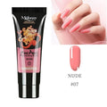 Mobray 15ml Poly Nail Gel Kit Quick Building Set Poly UV Gel Nail Gel Nail Polish For Nail Extensions Acrylic Gel Polish Nails