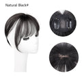 Synthetic Fake Bang Hair Piece Clip In Hair Extension Fake Fringes Bang Women Natural Air Bangs Clip on Bangs 24 Colors